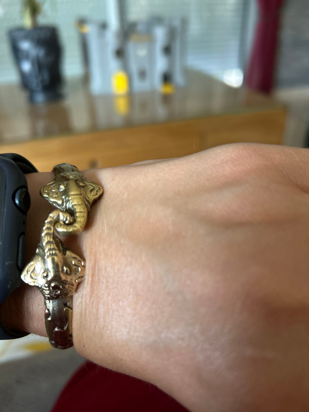 Customer photo review of Bracelets Universels 3 Métaux