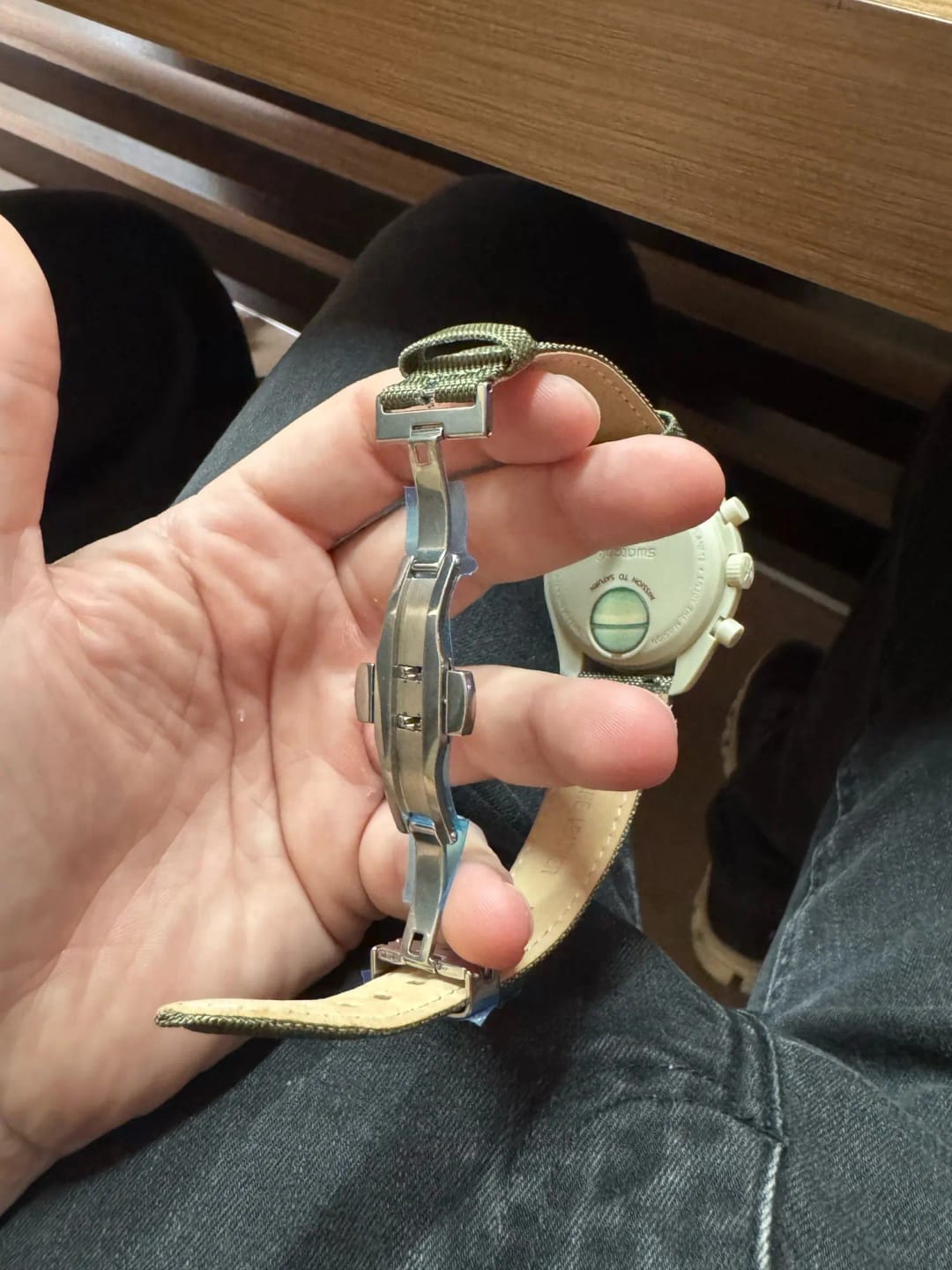Customer photo review of Amazfit Sailcloth Watch Band Nylon Strap Quick Release Waterproof