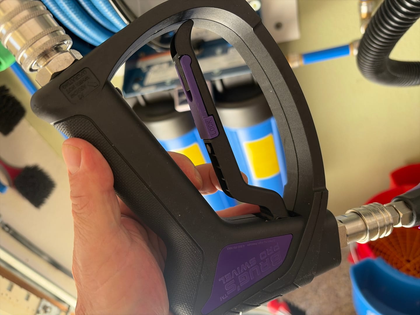 Customer photo review of Brug's® Pro Swivel Gun V2.0