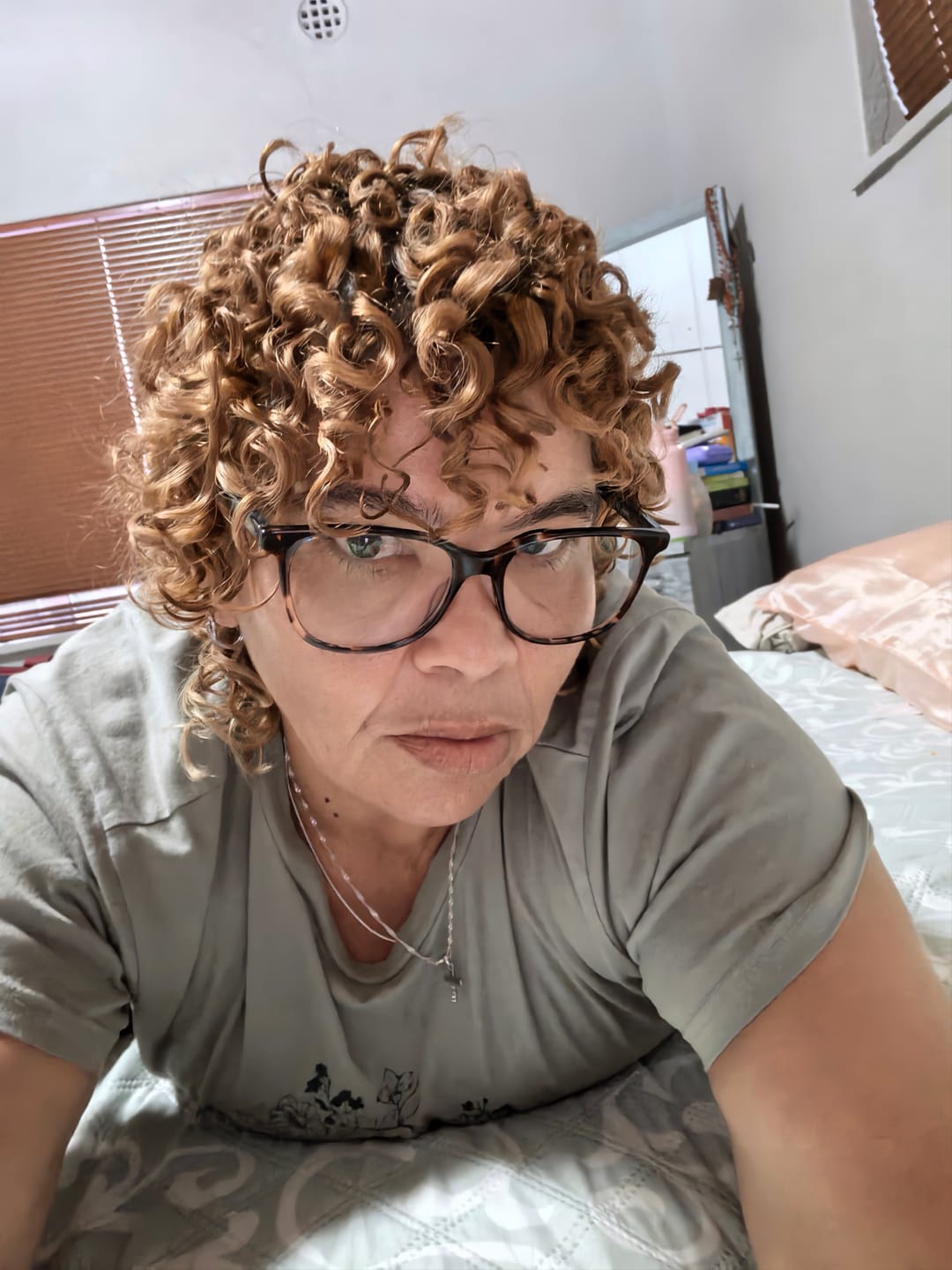 Customer photo review of Hold Me Baby Curly Hair Gel