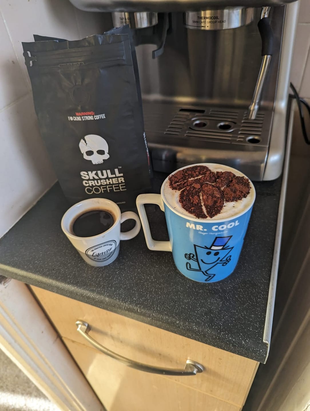 Customer photo review of High Caffeine Coffee