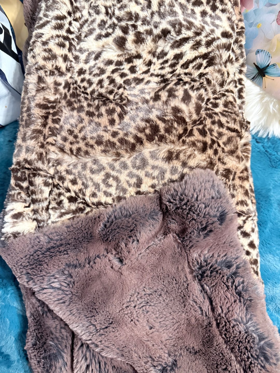 Customer photo review of Travel Size Blanket Subscription