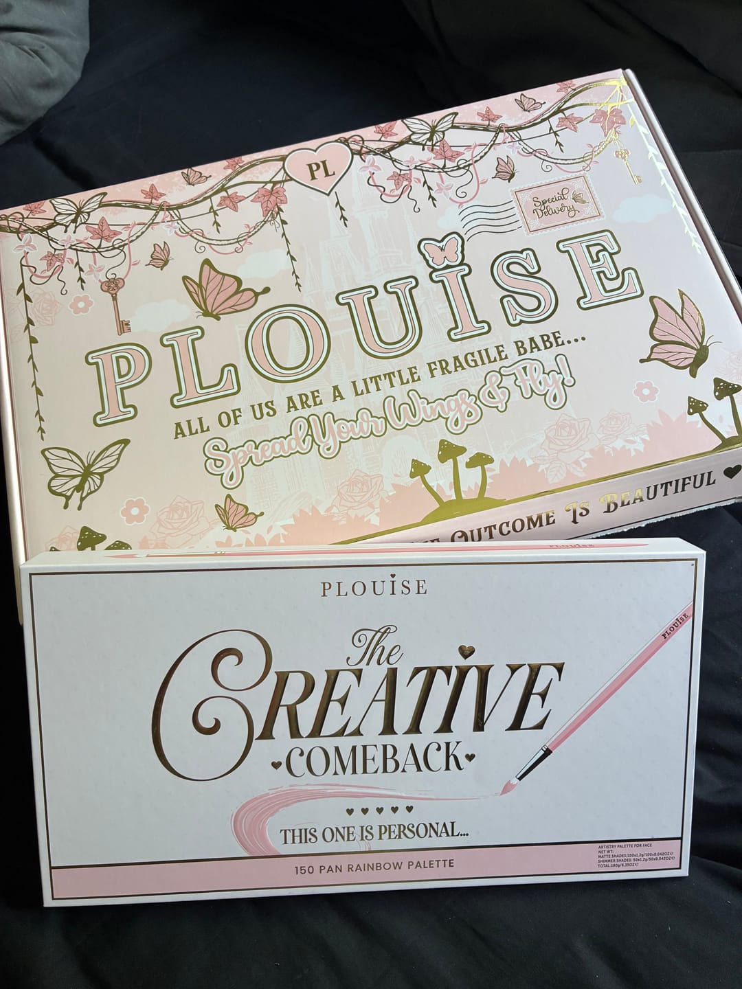 Customer photo review of Creative Comeback XXXL Eyeshadow Palette