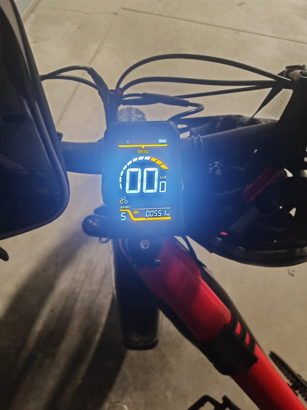 Customer photo review of DUOTTS Brake Pads & Hydraulic Brake