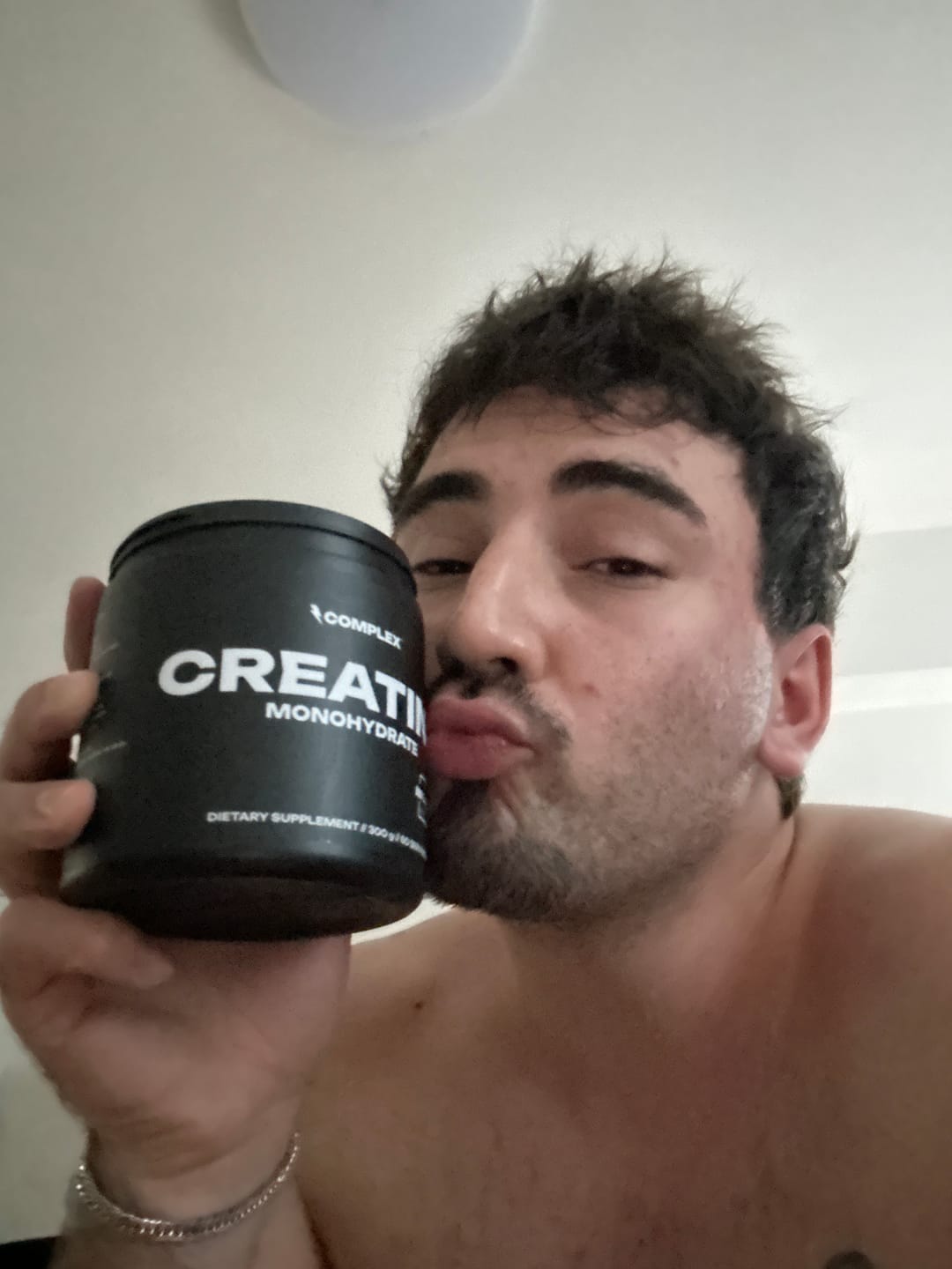 Customer photo review of Creatine Monohydrate