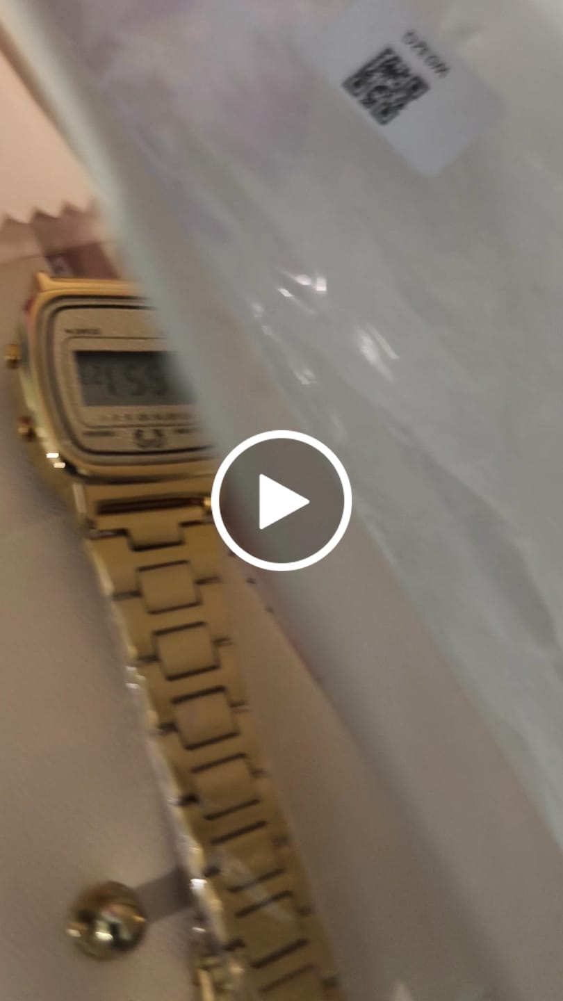 Customer video review of Reloj Vintage Mini ~ GoldPassion