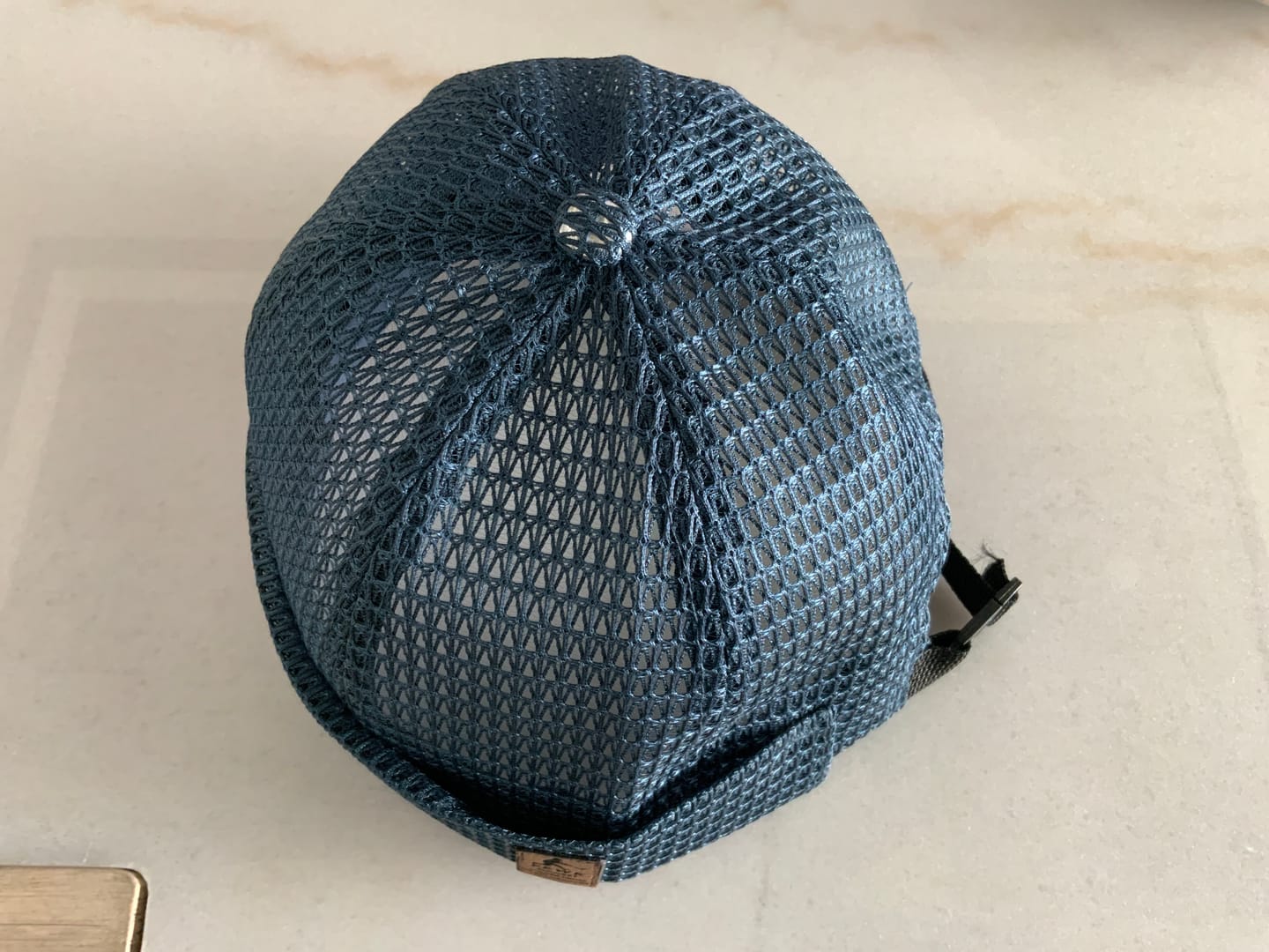 Customer photo review of Men’s Breathable Brimless Docker Hat – Lightweight Mesh Skull Cap for Summer Outdoor Wear
