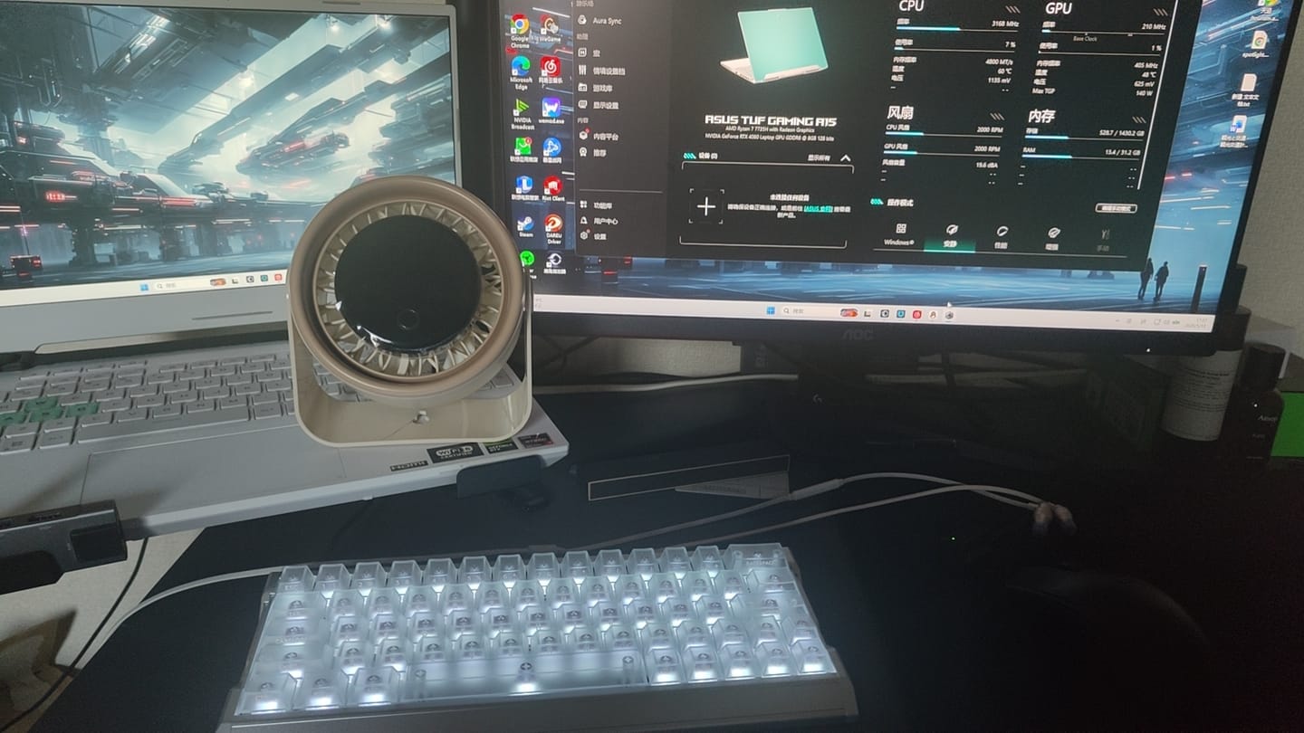 Customer photo review of IQUNIX EV63 Hall Effect Keyboard