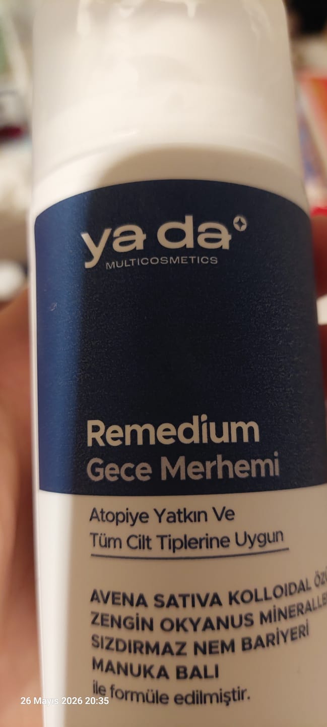 Customer photo review of Remedium Gece Merhemi - 100 ML