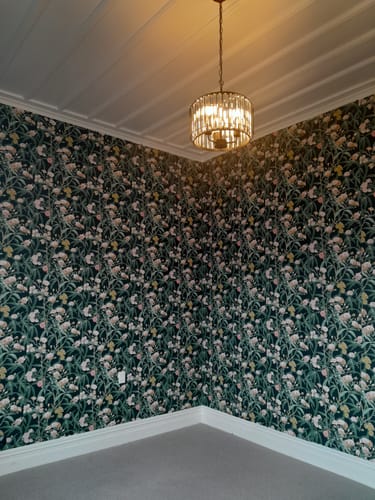 Customer photo review of Cuba Habana Wallpaper - Vert Fonce - Discontinuing