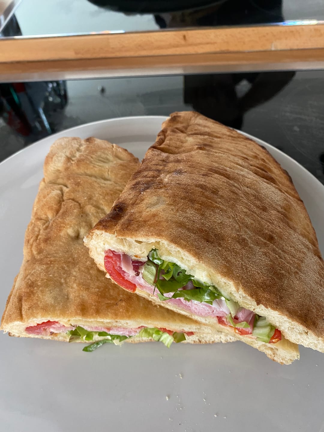Customer photo review of Pizza sorriso "Low Carb Extreme"