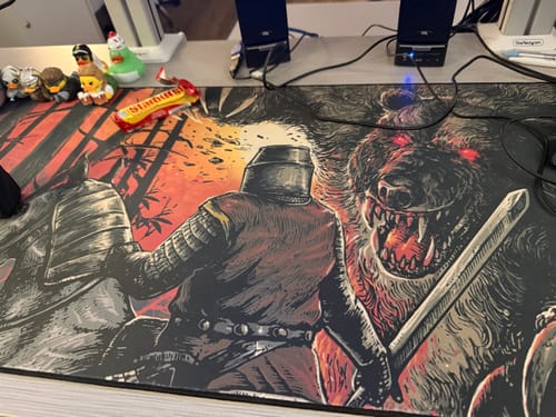 Customer photo review of Realmsbane (Mousepad)