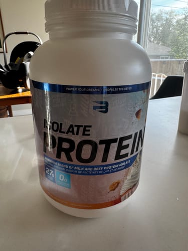 Customer photo review of Isolate Protein