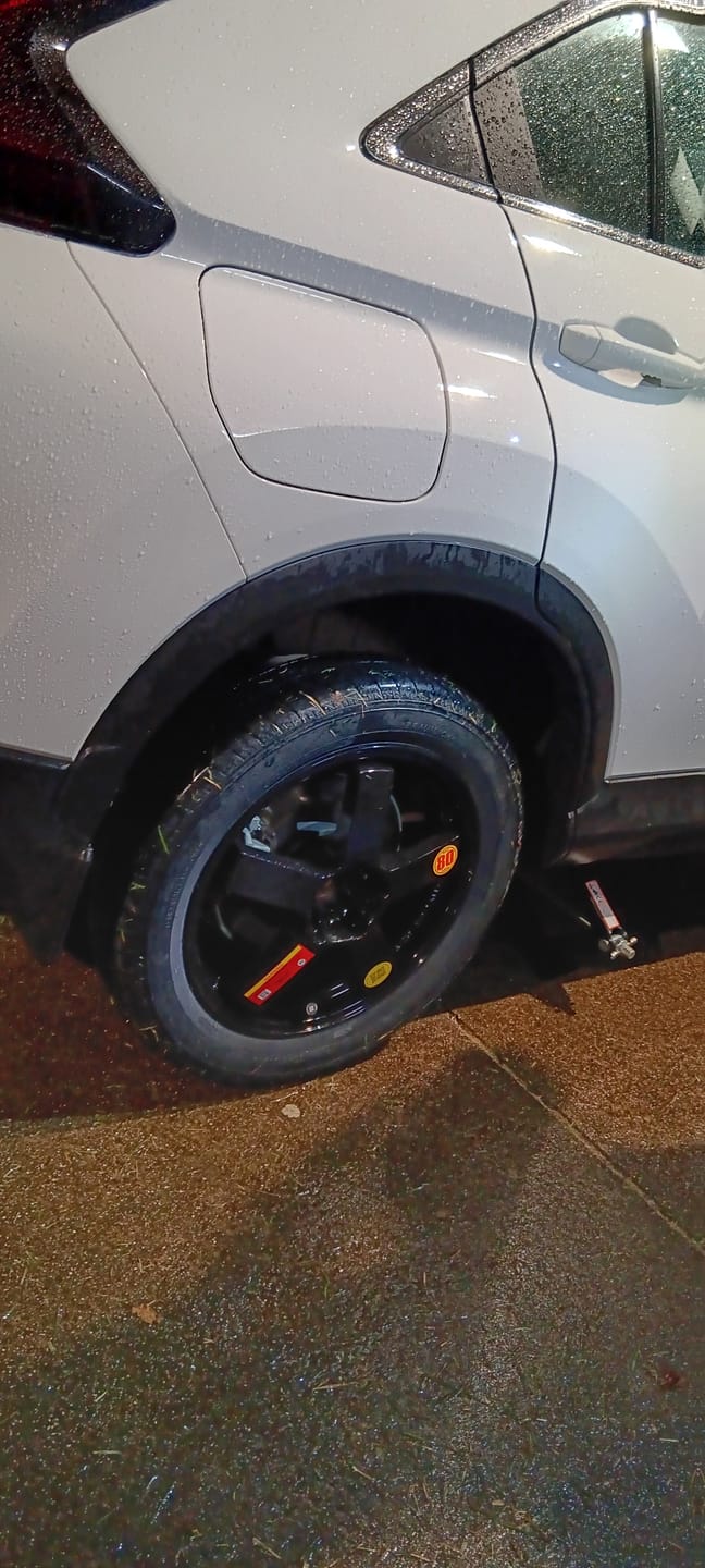 Customer photo review of Mitsubishi Eclipse Cross Space Saver Spare Wheel Kit - HUB CENTRIC - Braumach Spare Wheel Kit All Models - 2020-2026