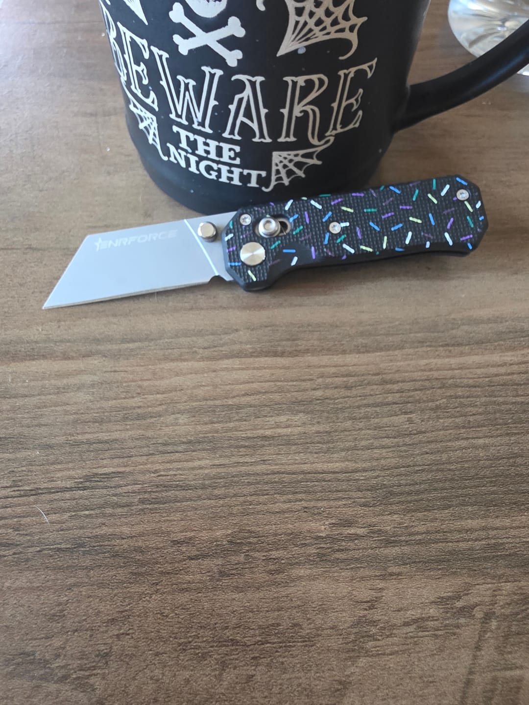 Customer photo review of Donut Shop Pocket Knife