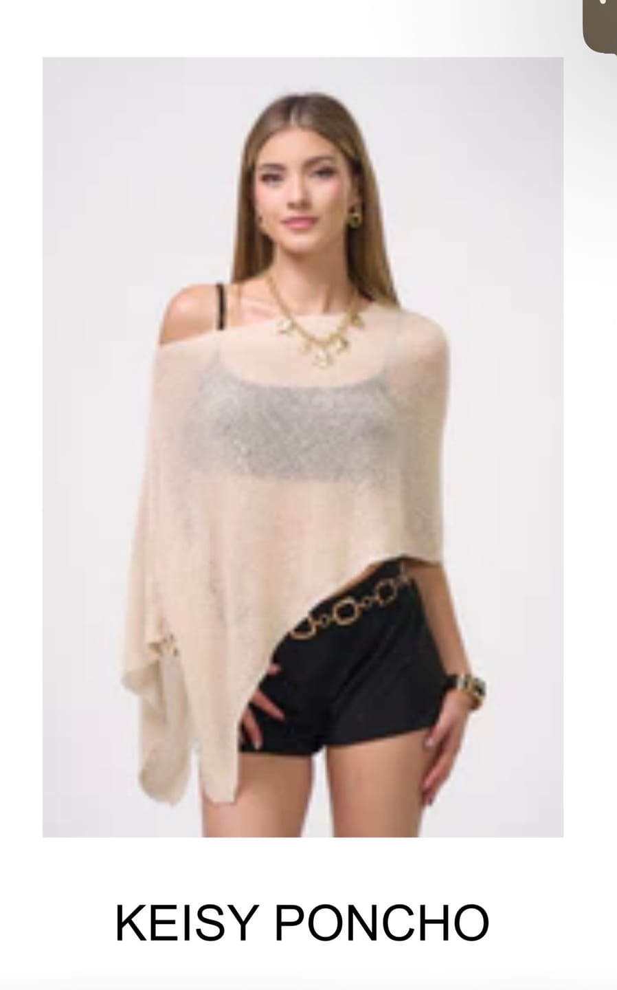 Customer photo review of KEISY PONCHO