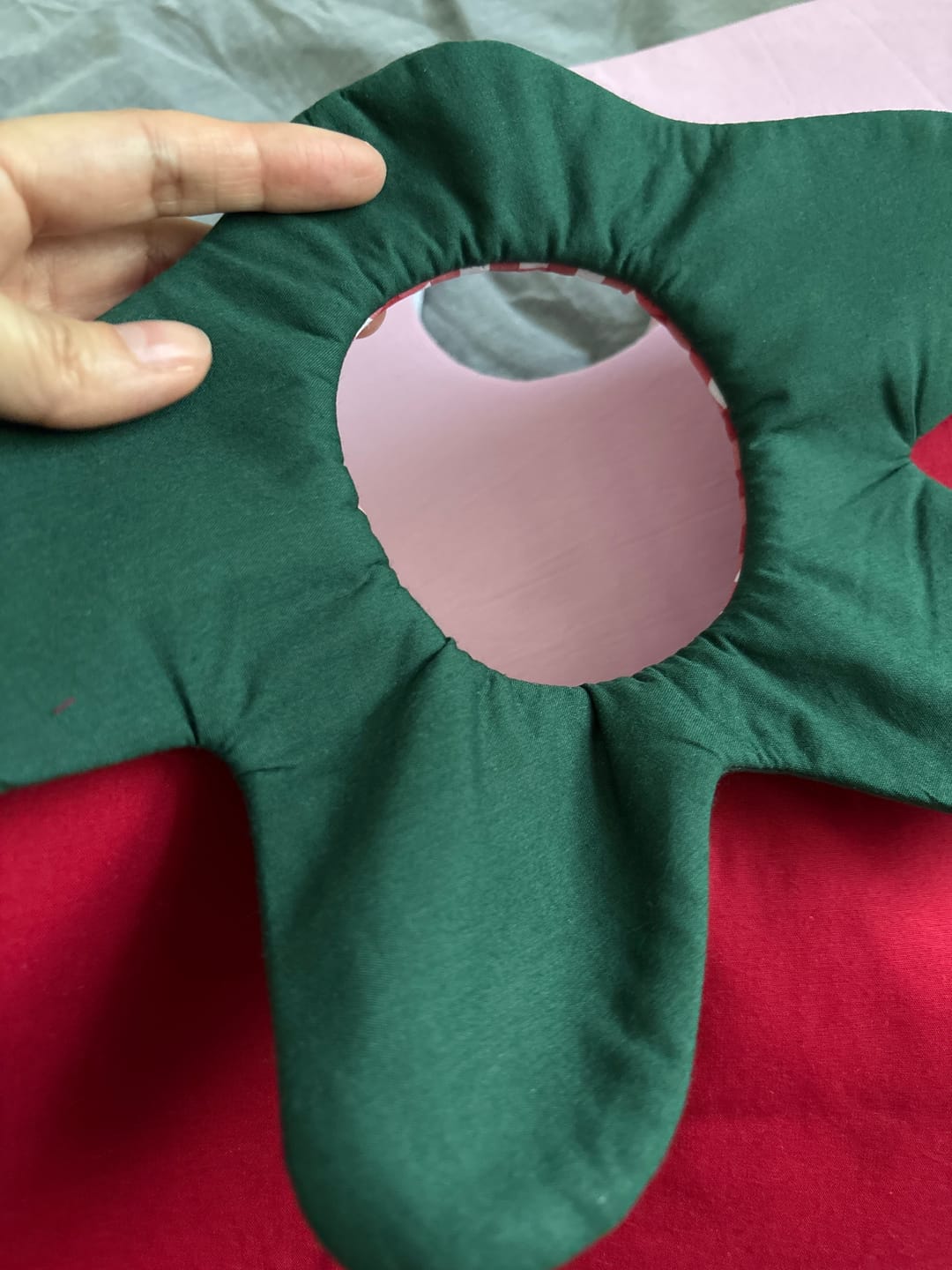 Customer photo review of Plain Polycotton Fabric