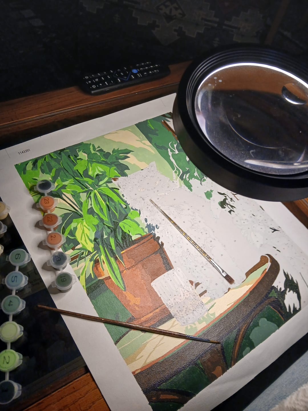 Customer photo review of Surprise Painting | Paint by Numbers