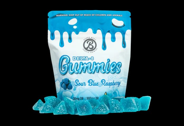 Customer photo review of GUMMIES - SOUR BLUE RASPBERRY