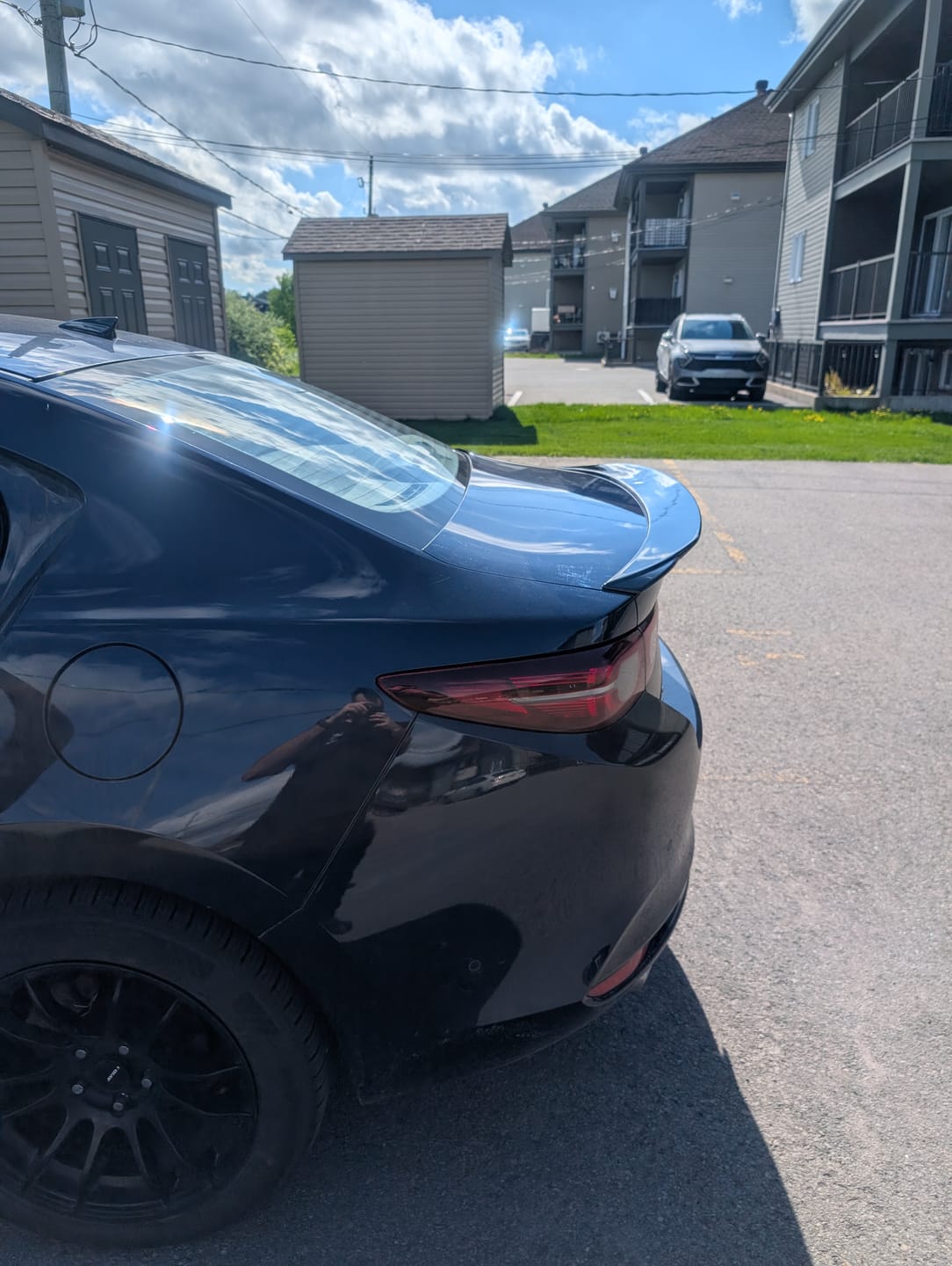 Customer photo review of OEM Style Trunk Spoiler - 2019-2025 Mazda 3 4th Gen Sedan