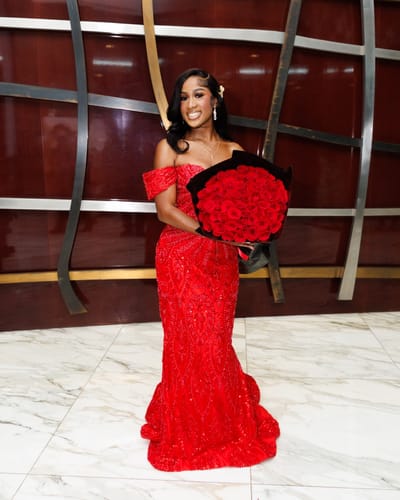 Customer photo review of Red Rose Bouquet