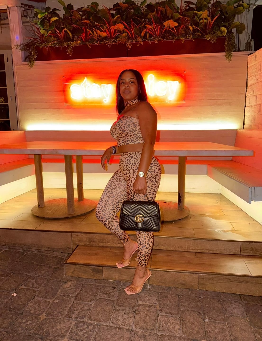Customer photo review of Resha Animal Print Set
