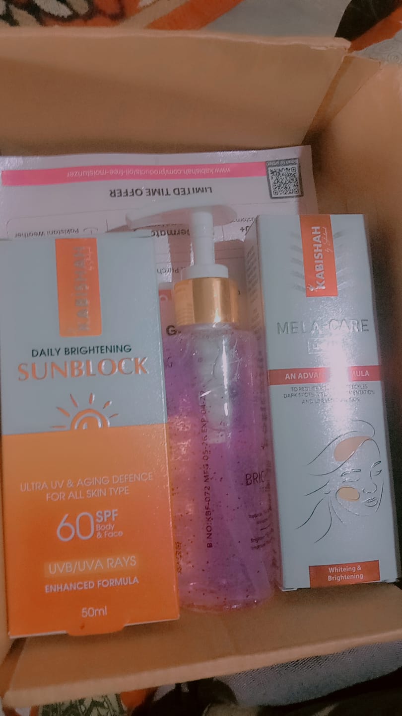 Customer photo review of Melasma Bundle - 24 Hours Protection