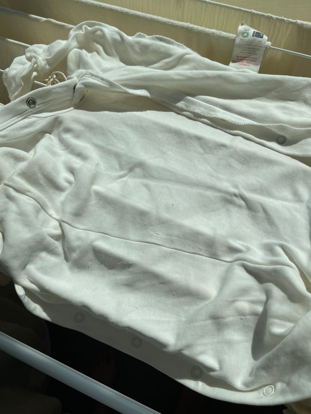 Customer photo review of Natural Babygrow