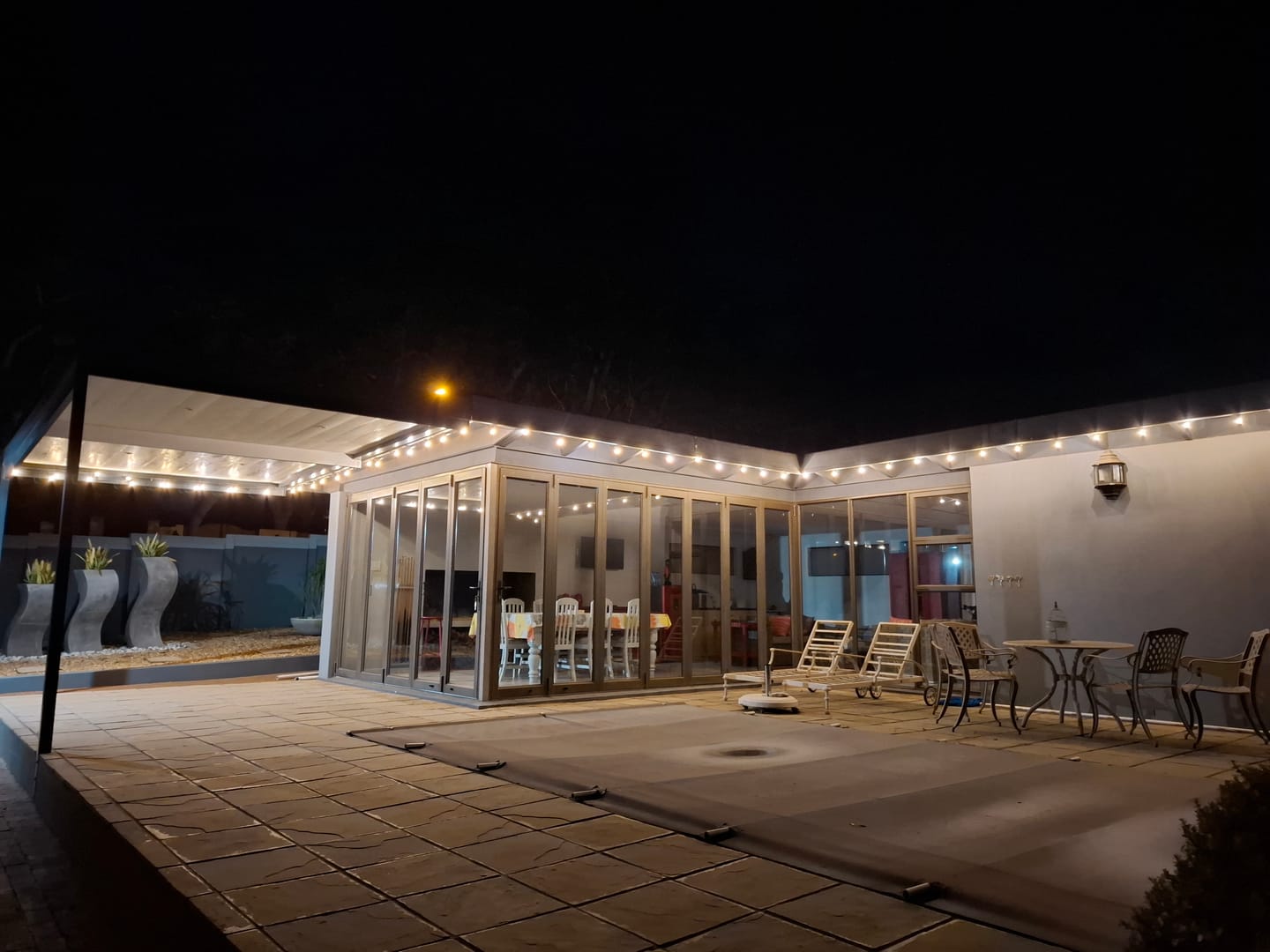 Customer photo review of Plug-In Mini Bulb String Lights