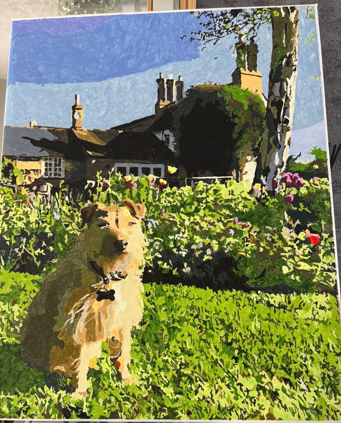Customer photo review of Custom Kit | Paint by Numbers