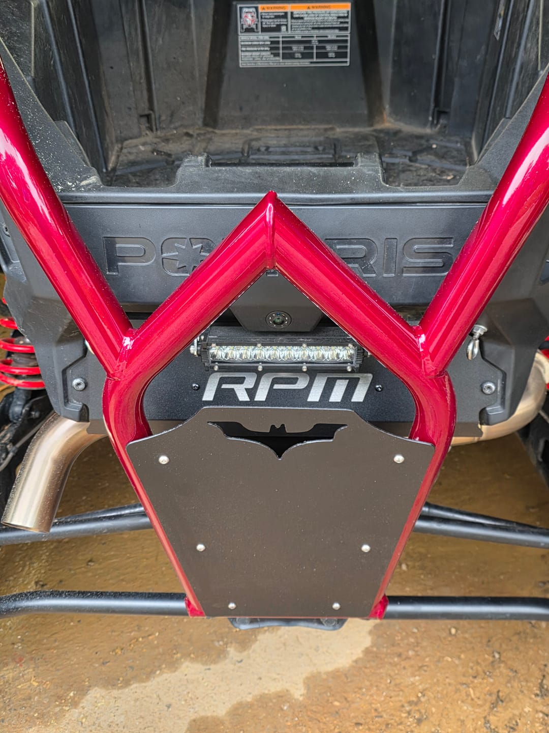 Customer photo review of RPM Pro XP, Pro S & Turbo R Rear Fascia Delete Shield / Muffler Cover