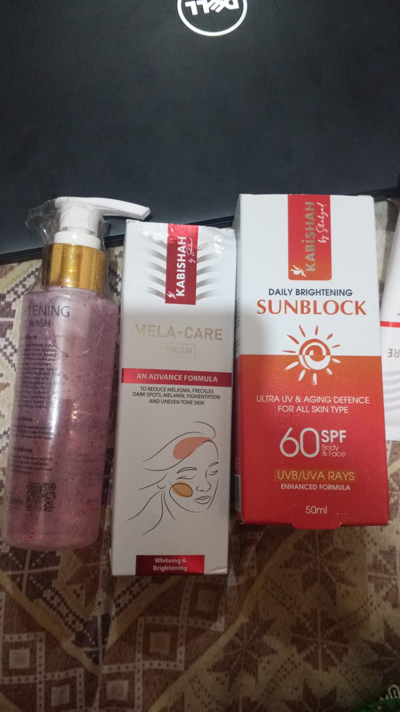 Customer photo review of Melasma Bundle - 24 Hours Protection