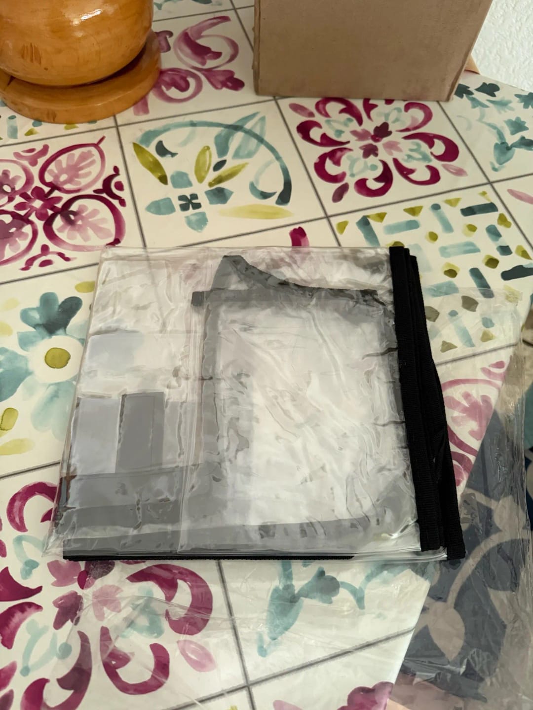Customer photo review of Housse de Valise Transparente & Imperméable