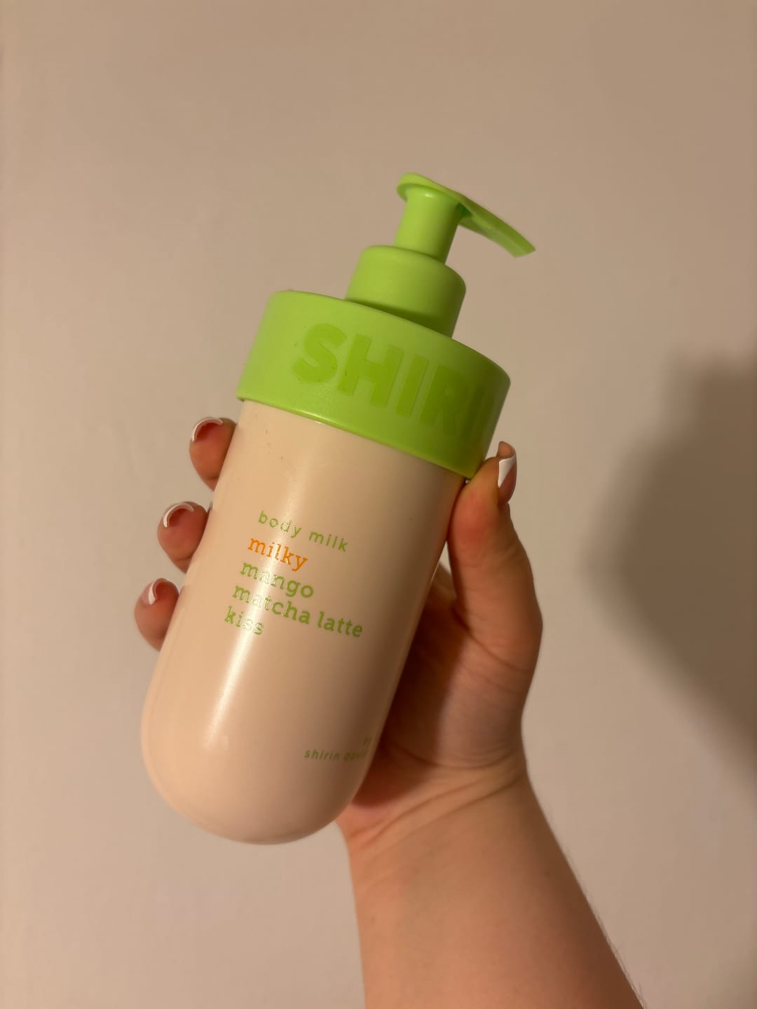 Customer photo review of Shower Gel Milky Mango Matcha Latte Kiss