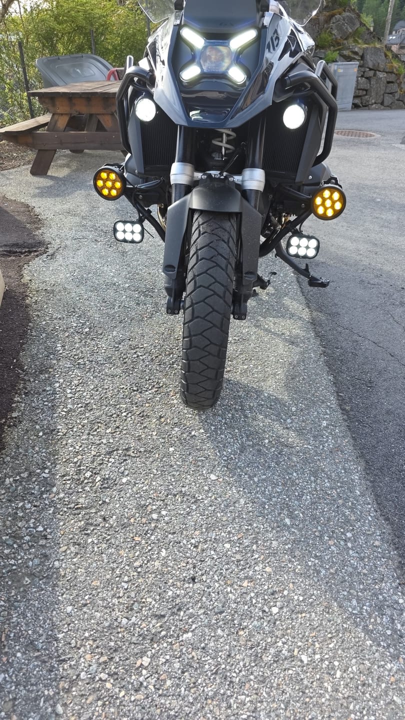 Customer photo review of Lens Kit for D7 LED Lights - Amber or Selective Yellow