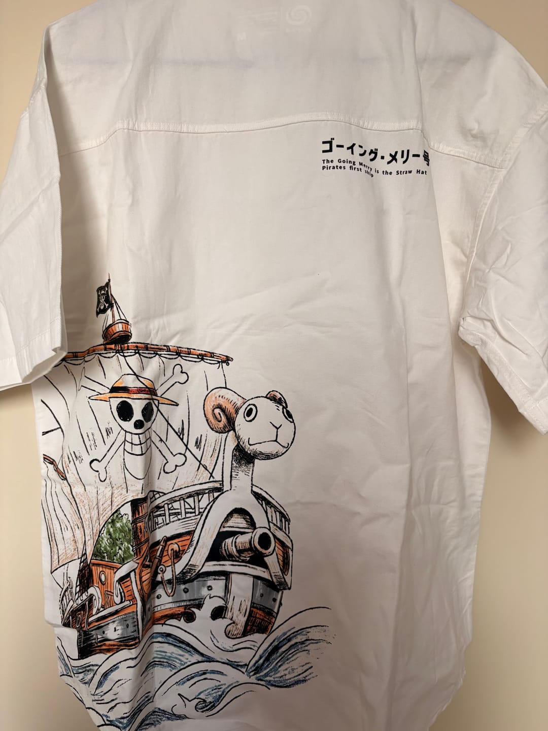 Customer photo review of Camisa Botones Going Merry - One Piece