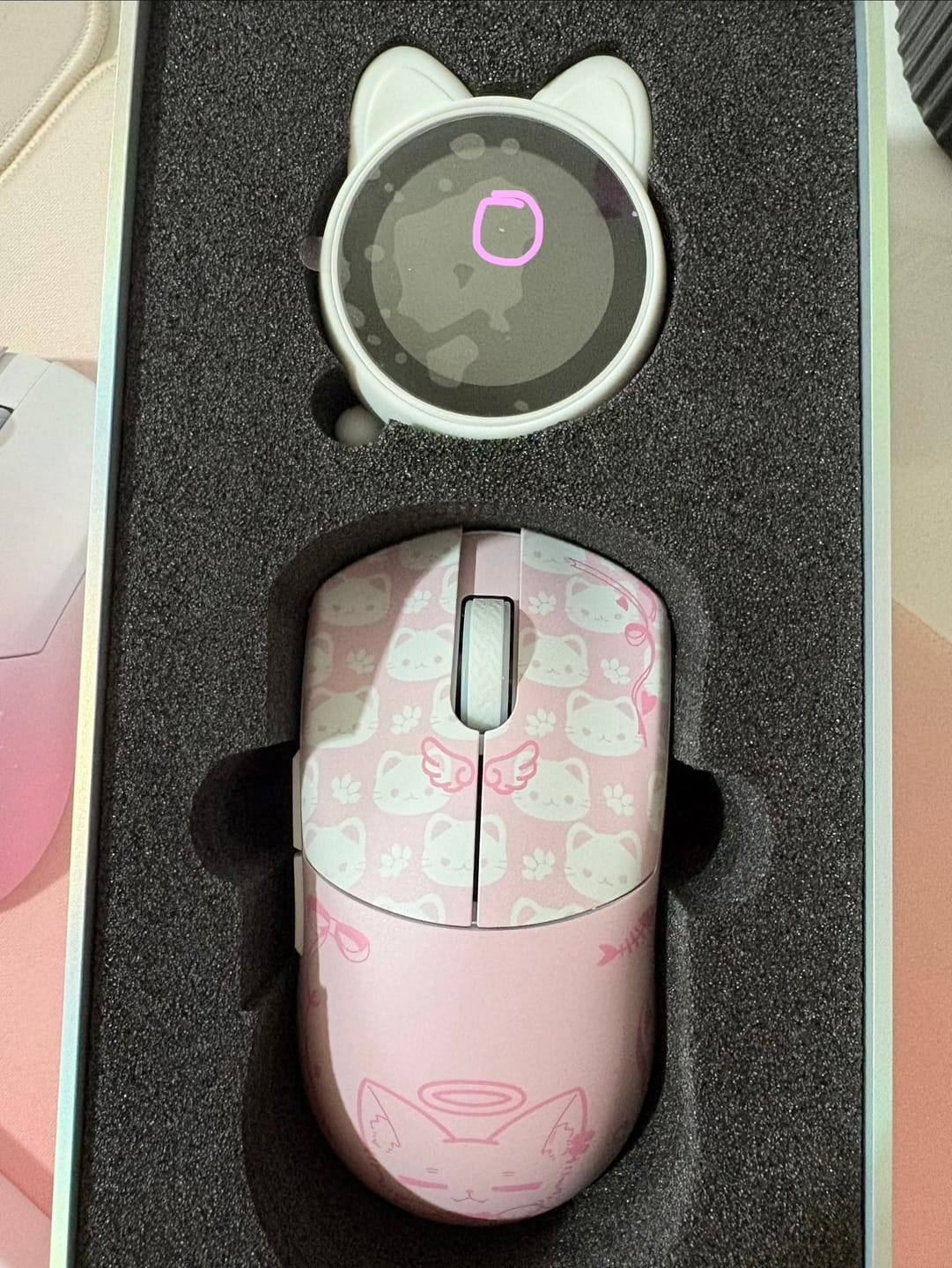 Customer photo review of WLMouse Huan Magnezyum Wireless Mouse