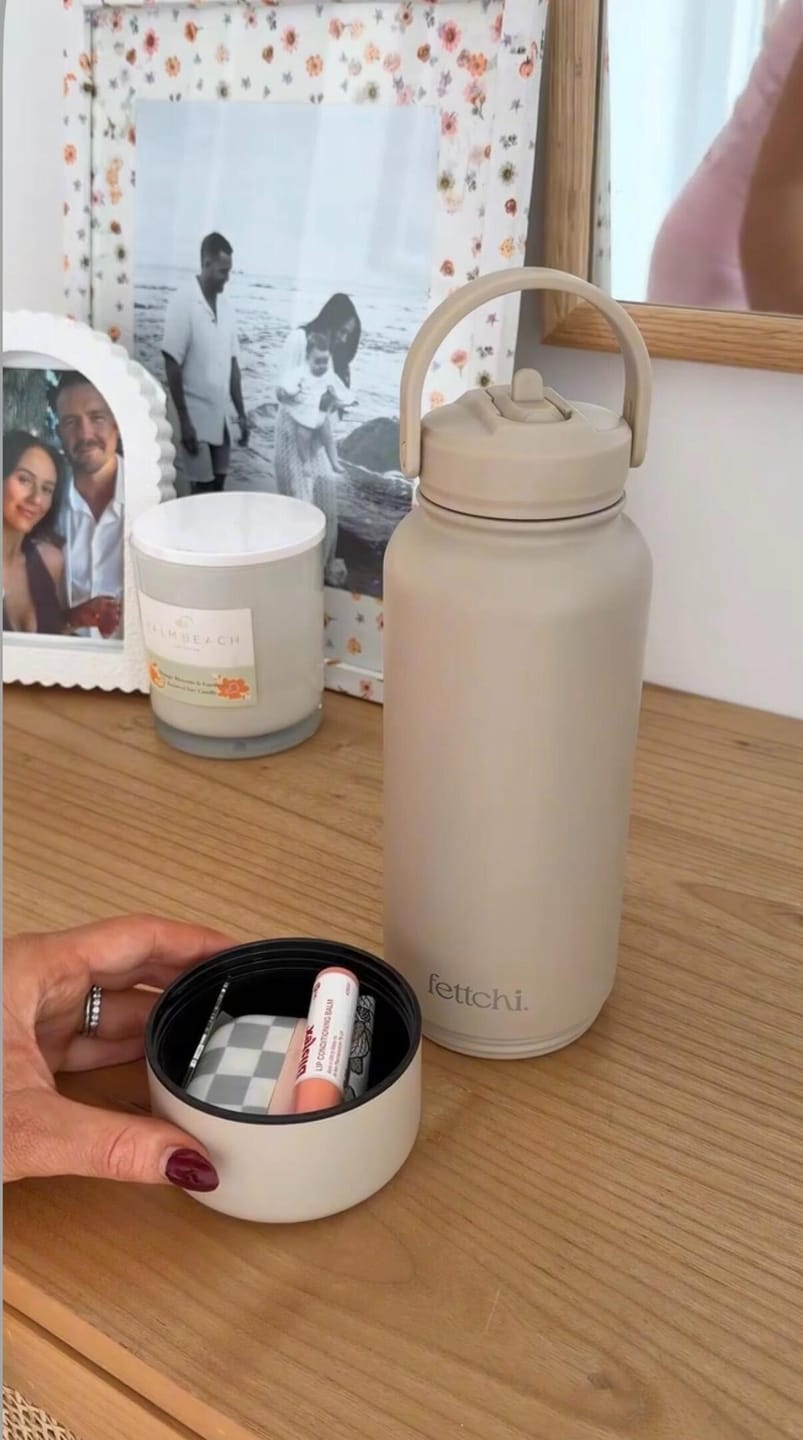 Customer photo review of The Fettchi Bottle - Beige