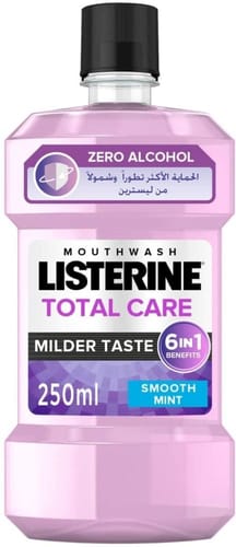 Customer photo review of Listerine Total Care Mouthwash – Fresh Mint Flavor – 500ml Bottle