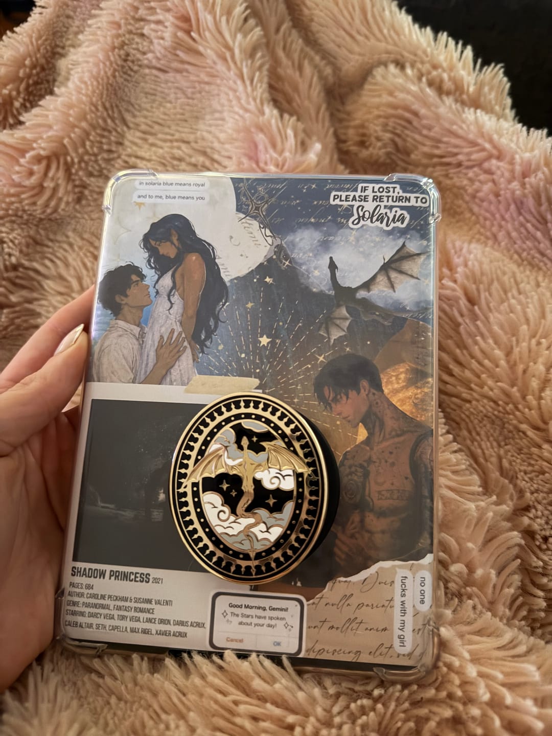 Customer photo review of Dragon Rider Clingie