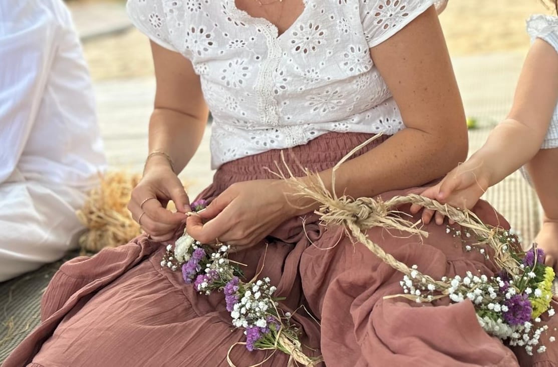 Customer photo review of Maxi Skirt Moana Sandstone