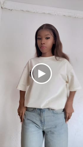 Customer video review of Orlando Pirates Quirky Boxy Tee-Ivory