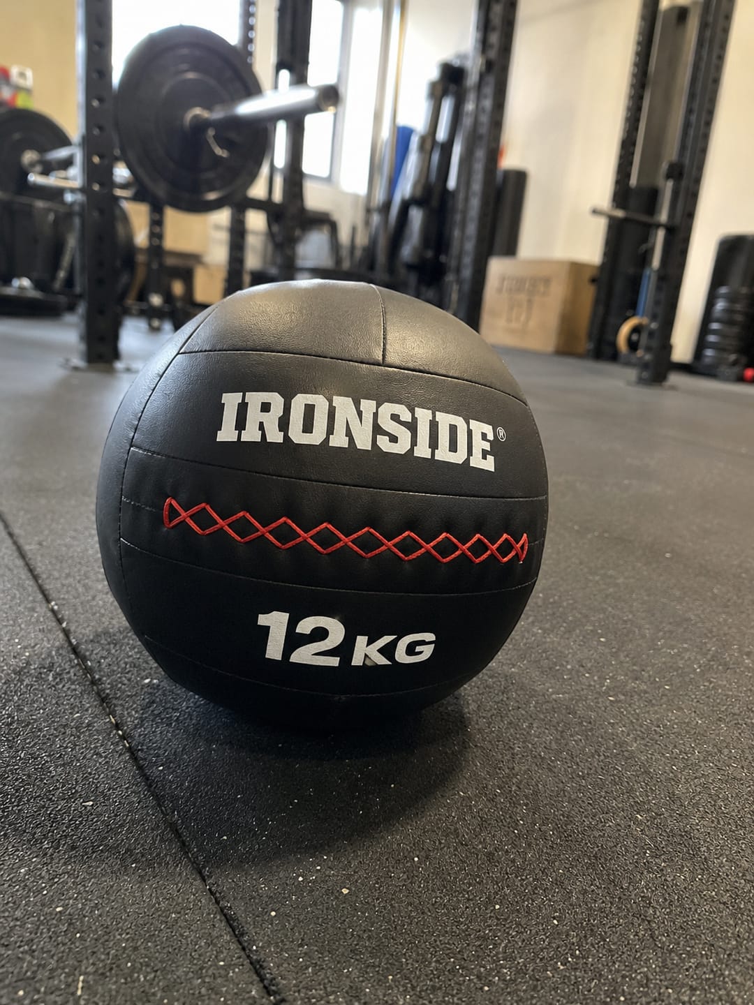 Customer photo review of IRONSIDE Wall Ball Medicine Ball