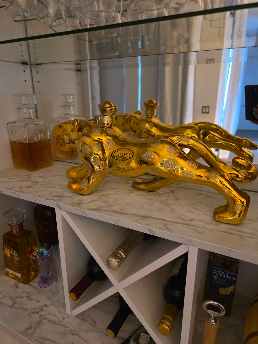 Customer photo review of Jaguar Gold Tequila Anejo 1.75L