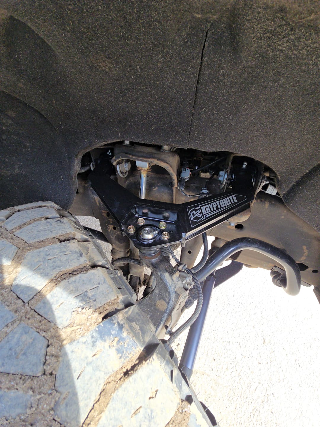 Customer photo review of 2020-2025 Duramax Upper Control Arm Kit (KRUCA20)