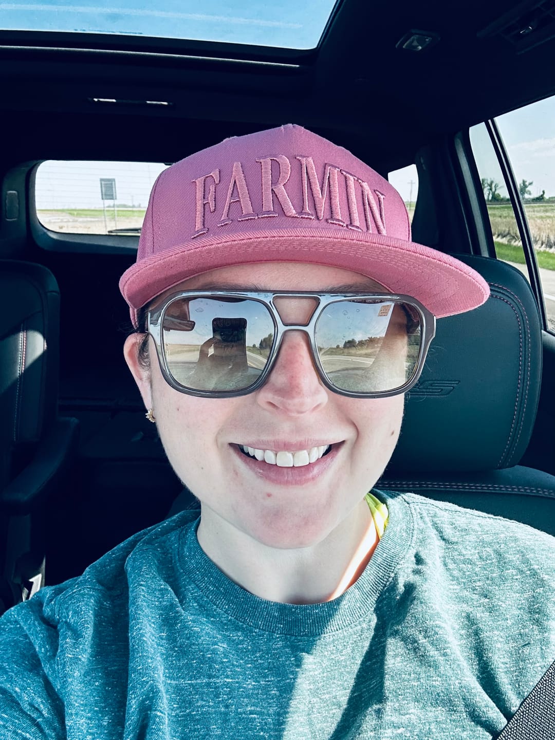 Customer photo review of Farmin' Hat