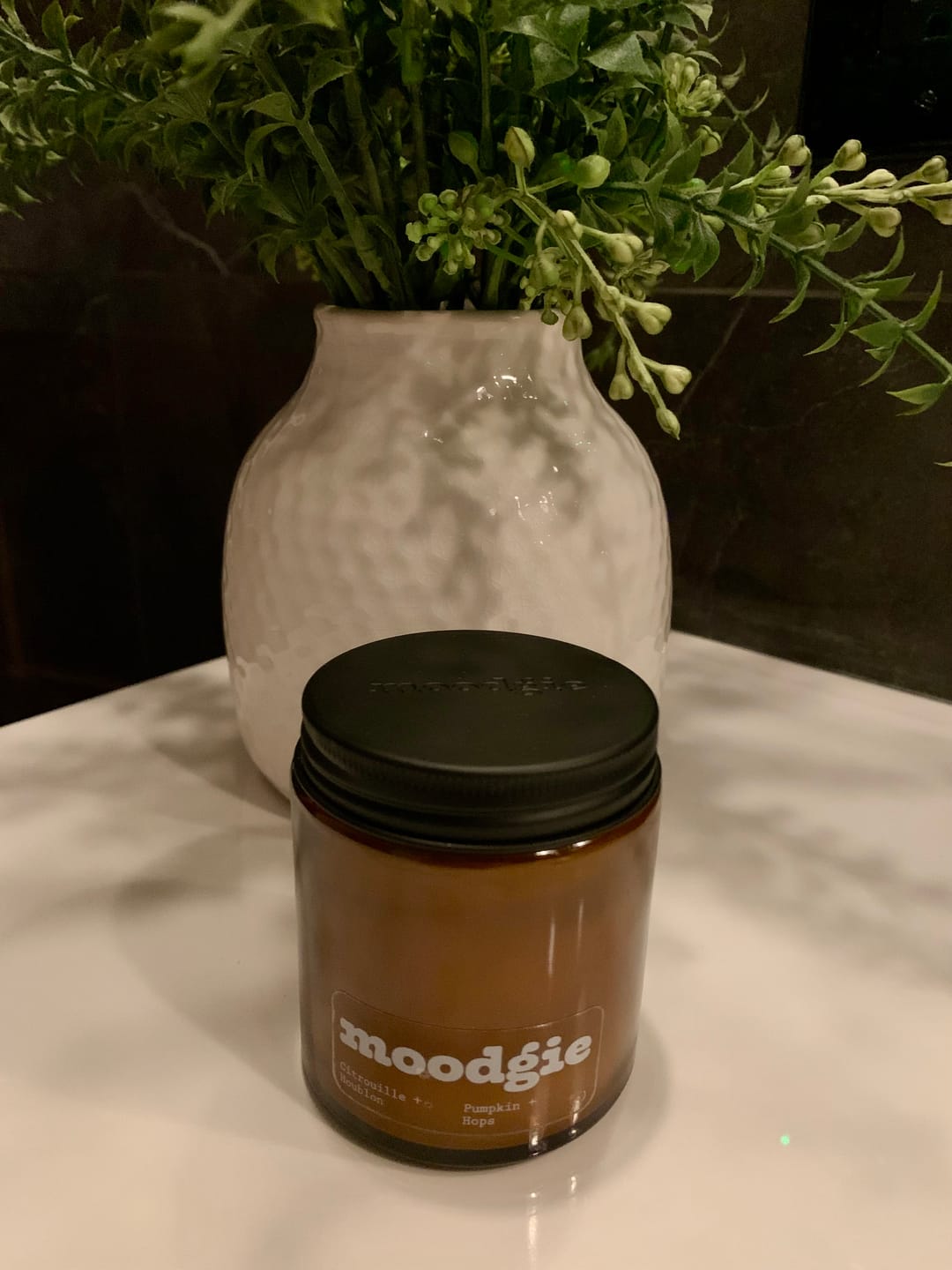 Customer photo review of Bougie - Citrouille + Houblon