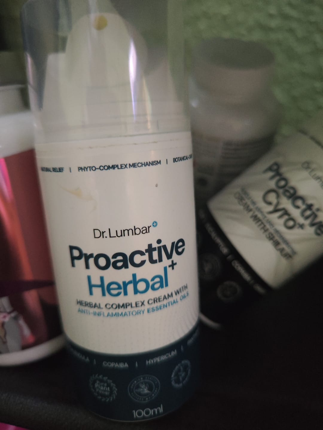 Customer photo review of Proactive Herbal+ Speciális Gyógynövény Krém Izmokra, Ízületekre, Talpi Bőnyére