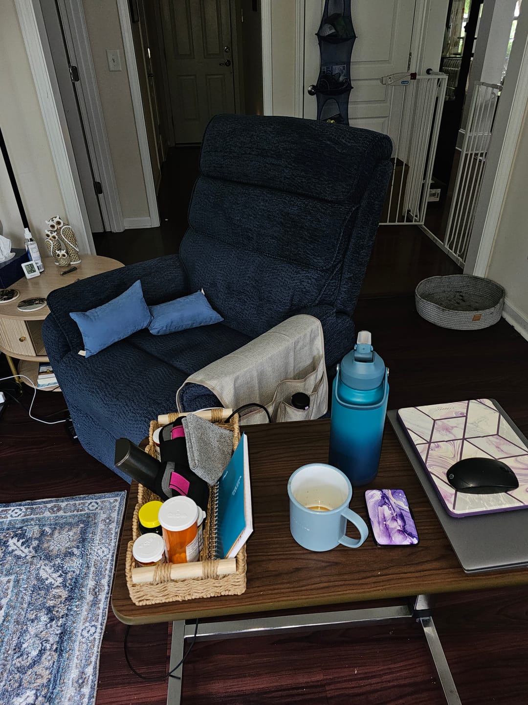Customer photo review of 9188 Medium Power Lift Recliner – Dual Motor, Lay Flat, Heat & Massage