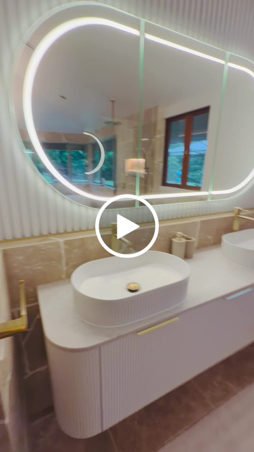 Customer video review of BURLEIGH Wall Hung Curve Vanity Matte White (All Sizes)
